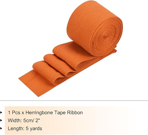 Vista 70 de PATIKIL Cinta de sarga de algodón de 3/4 pulgadas, 10 yardas, cinta de encuadernación al bies, cinta de espiga para costura, envoltura de regalos