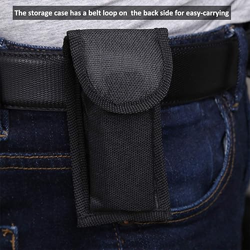 Miniatura 7 de Utensilios para campamento, 4 en 1, tenedor, cuchillo, cuchara, abridor de botella con funda para guardarlos, de acero inoxidable, de Hikenture (TM)