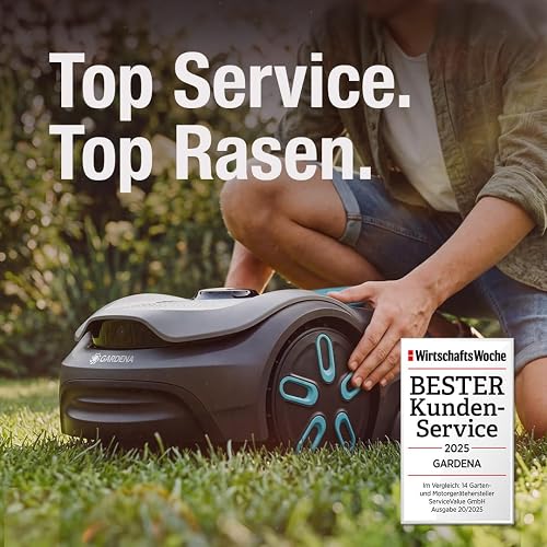 Gardena Mähroboter SILENO minimo 350 m² exklusiv für Amazon: intelligenter Rasenmäher mit optimaler Konnektivität, mit Gardena Bluetooth App programmierbar (15208-47) - 2