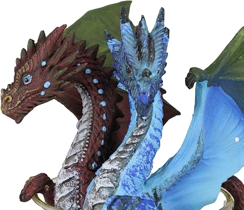 Miniatura 6 de Ebros Gift Drunken Beverage Spirit Cocktail Drink Gin and Tonic Dragon - Figura de tiro de cristal de 6.5 pulgadas de alto, escultura medieval