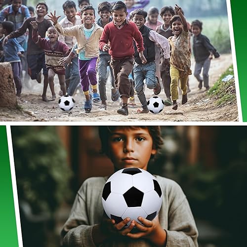 Miniatura 7 de Leyndo Regalos de Operación de Navidad Incluyen Balones de Fútbol Desinflados Tamaño 5 con Bombas al Por Mayor con Agujas para Adultos Regalos