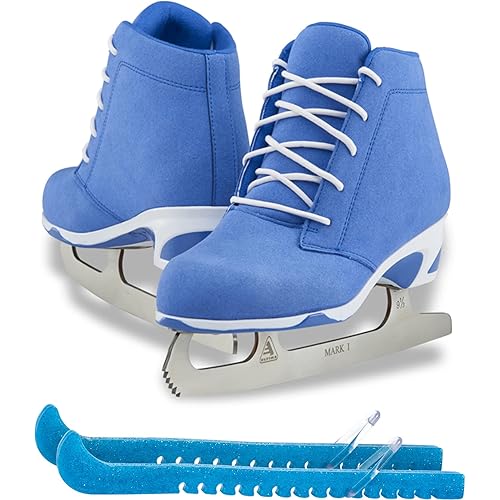 SKATE GURU Jackson Ultima Figure Ice Skates Softec for Women and Girls