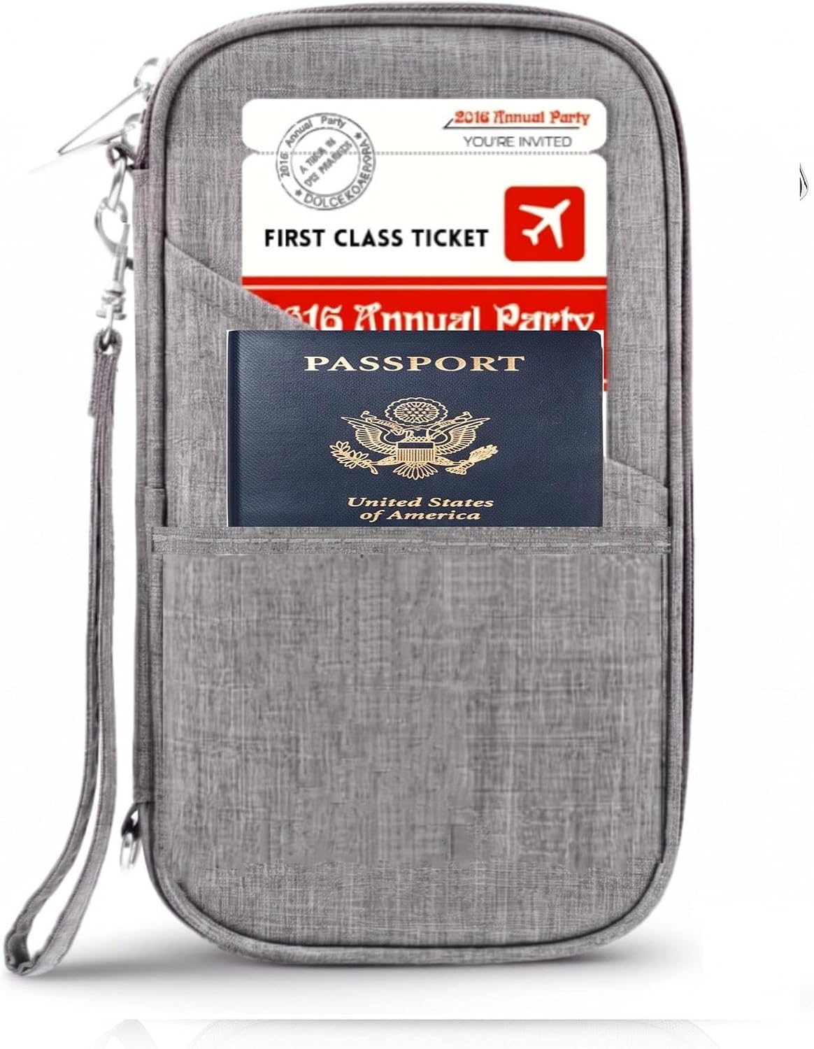 Amazing,Practial Secure Passport Holder Family, Women Rfid BlockingWallet, Travel Wallets, Waterproof Passport Holders Bag for Men Traveling, Travel Document Organizer Credit Cards Case