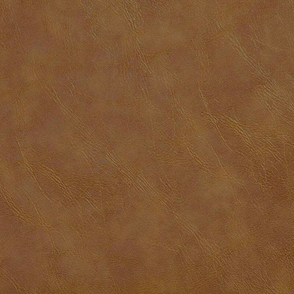 Mybecca Faux Leather Vinyl Fabric Color : Dark Brown Buffalo Bill by The Yard