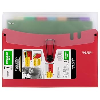 Amazon.com : Five Star Expanding File with Removable Files