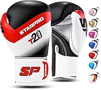 Vista 15 de Starpro Boxing Gloves with Wrist Support & Protection Sparring Training Bag Gloves for Men & Women 8oz 10oz 12oz 14oz 16oz