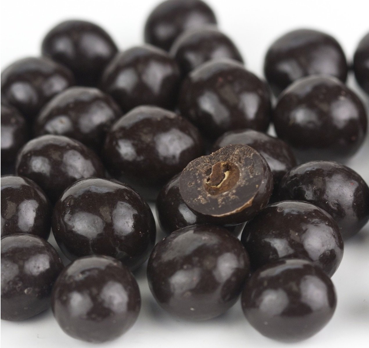 Chocolate Espresso Beans - 24 Oz Tub (Sugar Free Dark Chocolate)