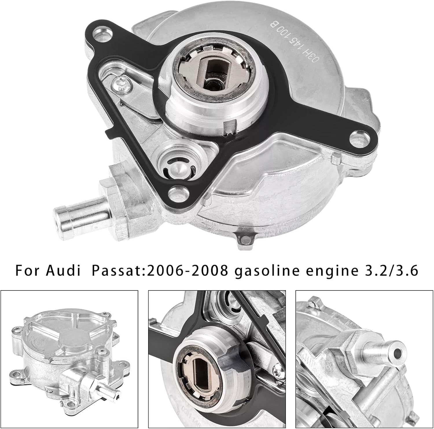 Areyourshop Vacuum Pump 03H145100B for Audi Passat 2006-2008, Touareg 2007-2008 3.6(BHK)