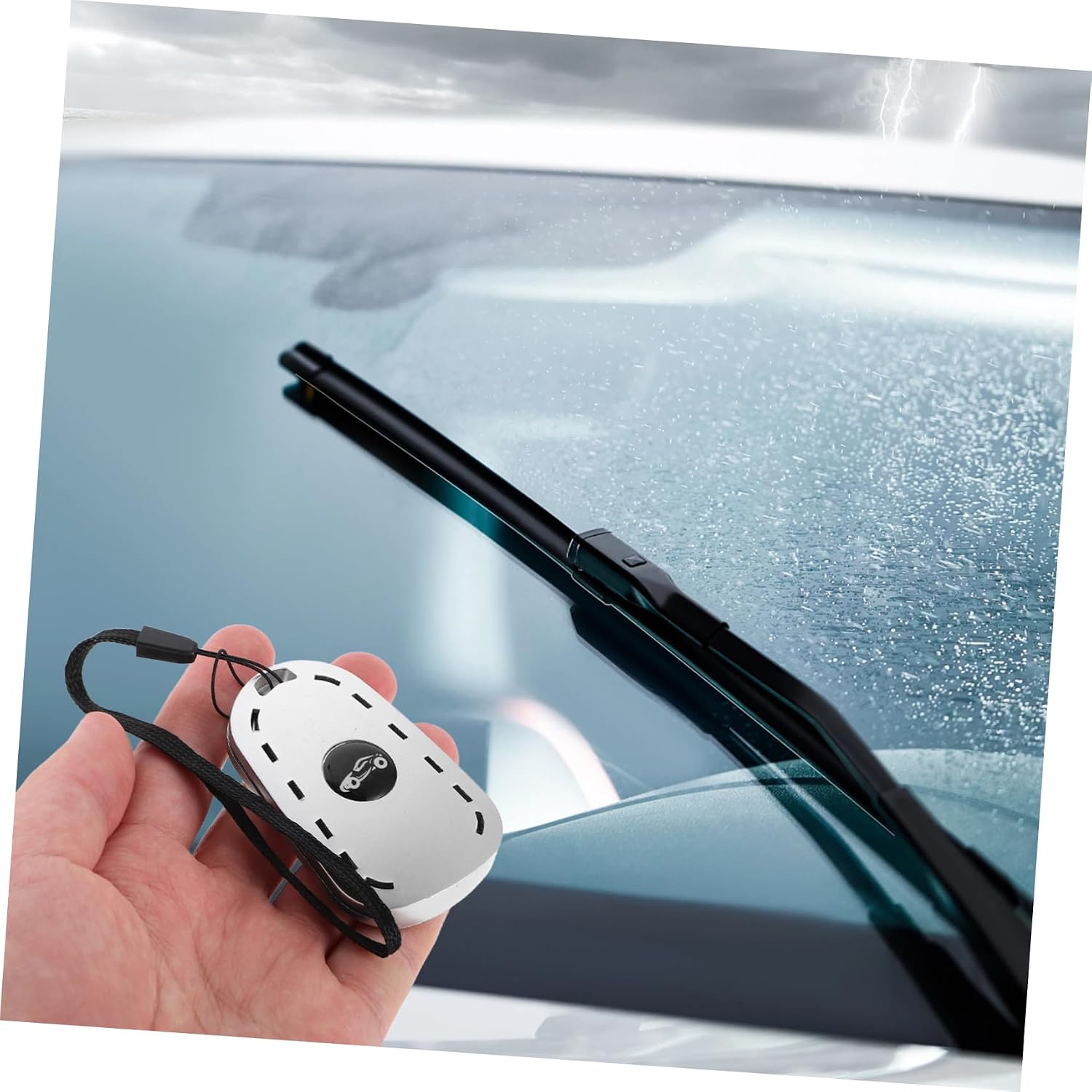 4pcs Automotive Wiper Repairer Portable Mini Windshield Wiper Blade Cutter Cleaning Tool Universal DIY Repair Accessories