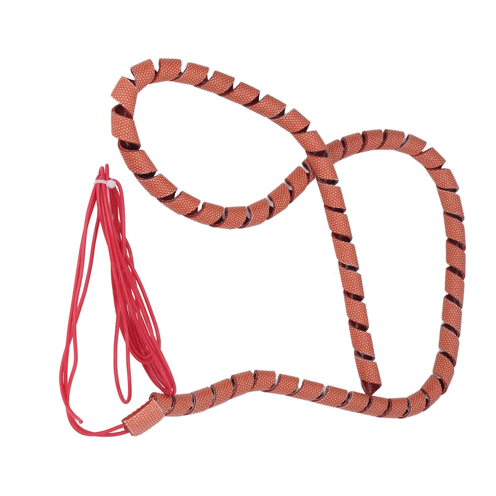 Nastro riscaldante in silicone a spirale Avvolgicavo per riscaldamento a traccia di calore per protezione antigelo 220V 70W Diametro esterno 8 mm (0,31 pollici).