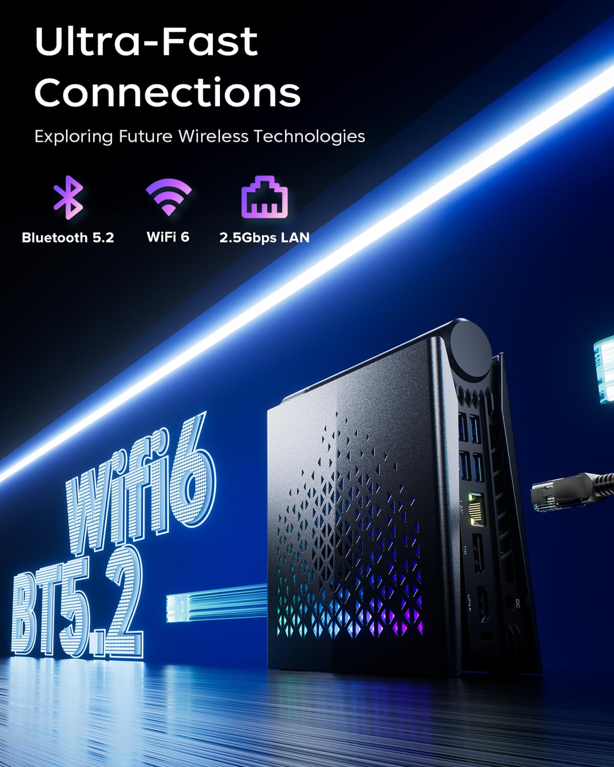 ACEMAGICIAN [Mini PC para jogos] Mini Computadores Ryzen 9 6900HX