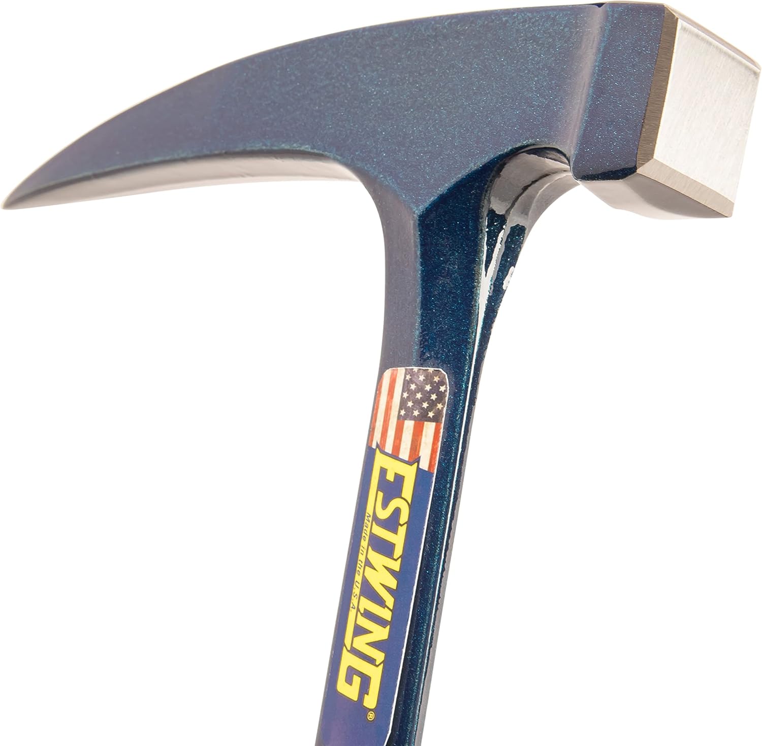 ESTWING Rock Pick - 24 oz Geology Hammer with Pointed Tip & Shock Reduction Grip - E6-24PC