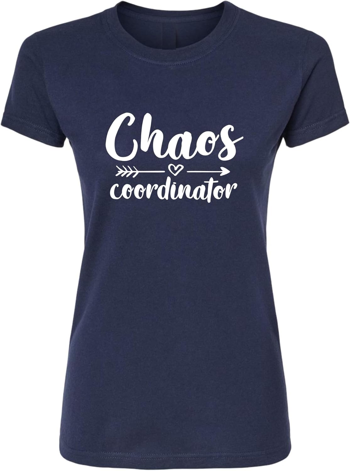 Go All Out Womens Chaos Coordinator Funny Mom Parent Deluxe Soft T-Shirt - Image 2