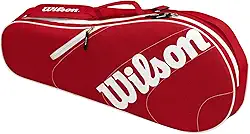 Wilson Saco triplo Advantage II - Vermelho/Branco