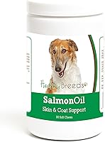 Vista 143 de Healthy Breeds Golden Retriever - Aceite de salmón masticable suave, 90