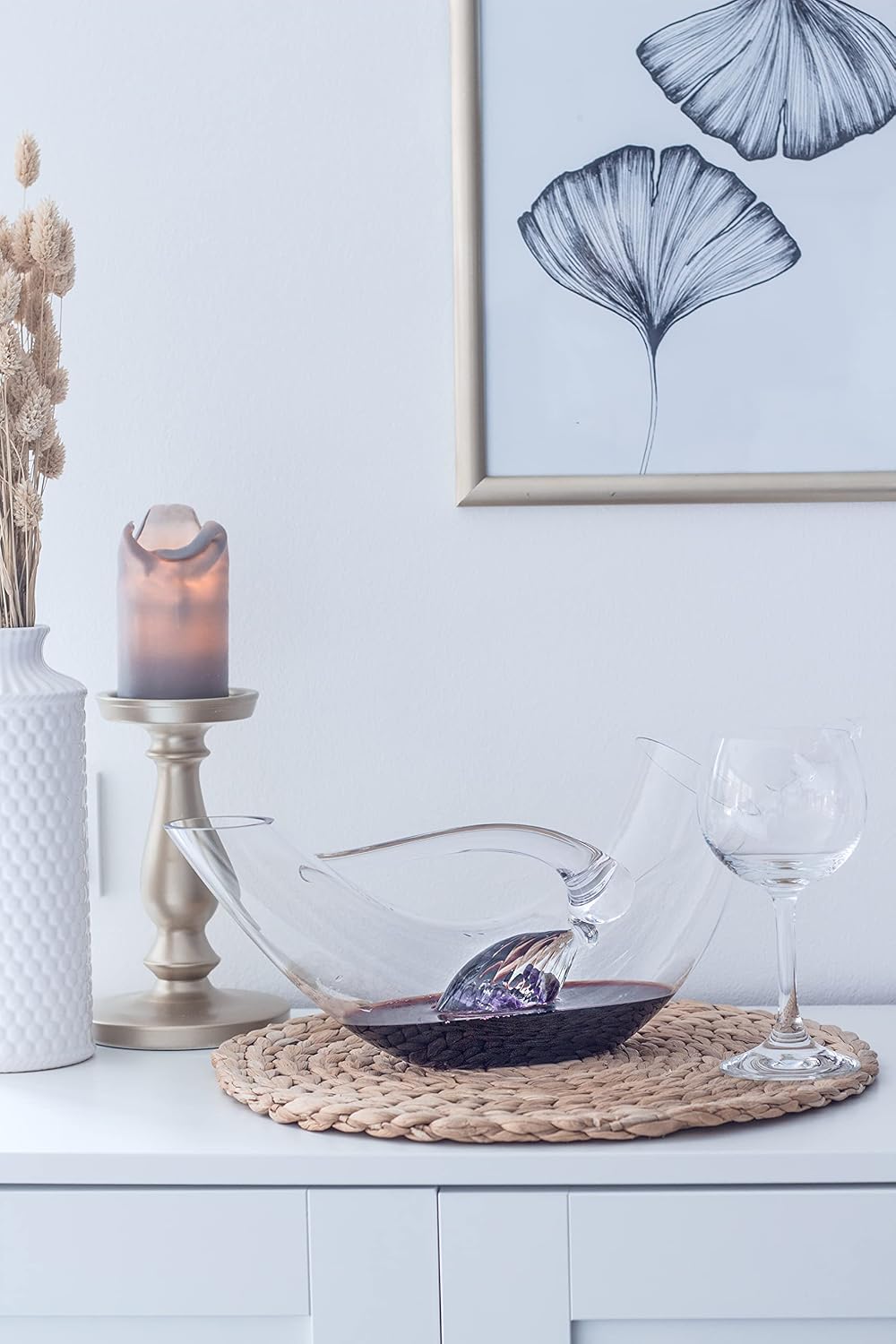 VitaJuwel Wine Decanter (Gemstone Vial VINO sold separately)