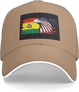 Bolivia Bolivian Flag America Eagle Baseball Cap Hats Vintage Warm Hats Sport Hat for Winter Spring Fashionable Stylish