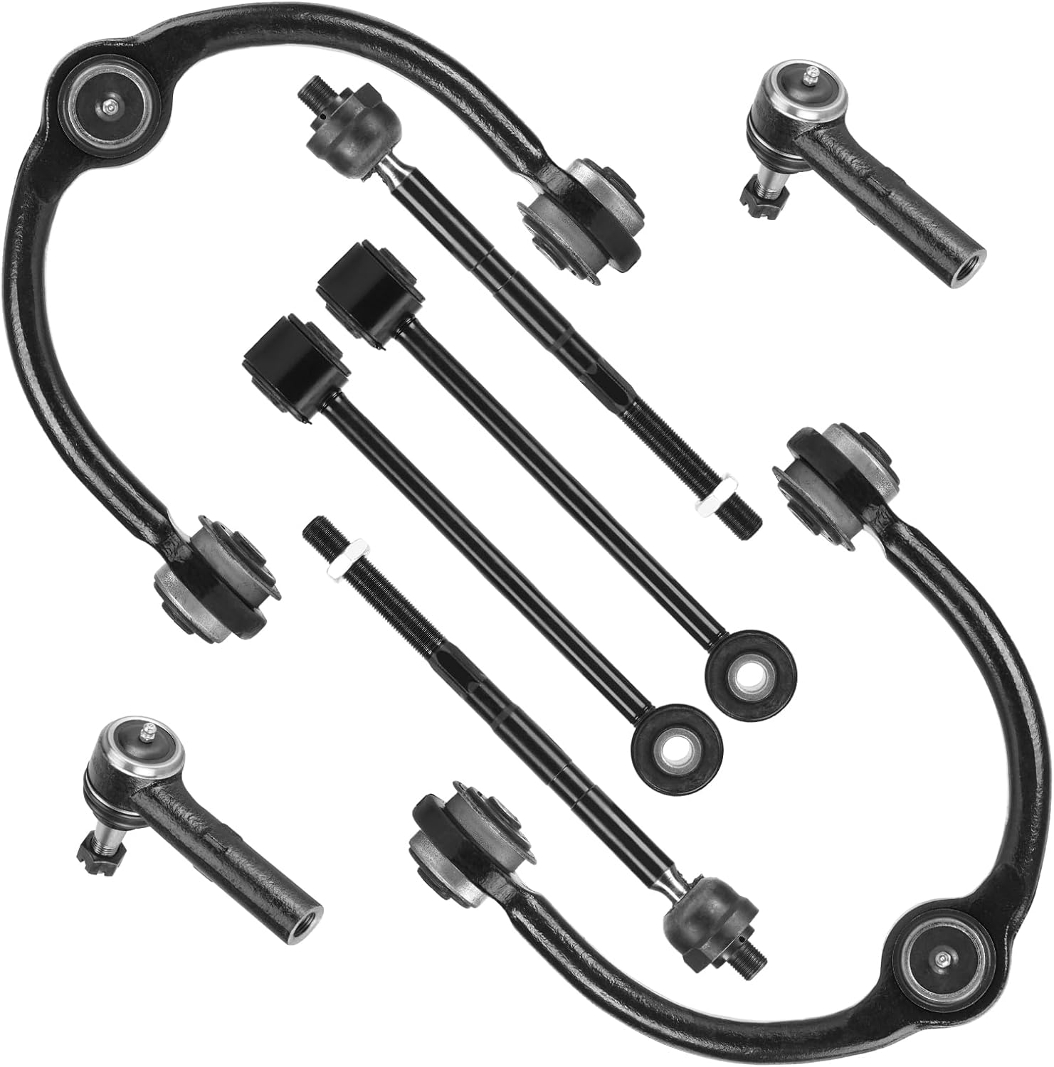 Brazos de control superiores delanteros con rótulas barra de