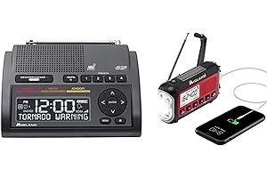 Midland Weather Radio Bundle: WR400 and ER40 for Ultimate Emergency Preparedness