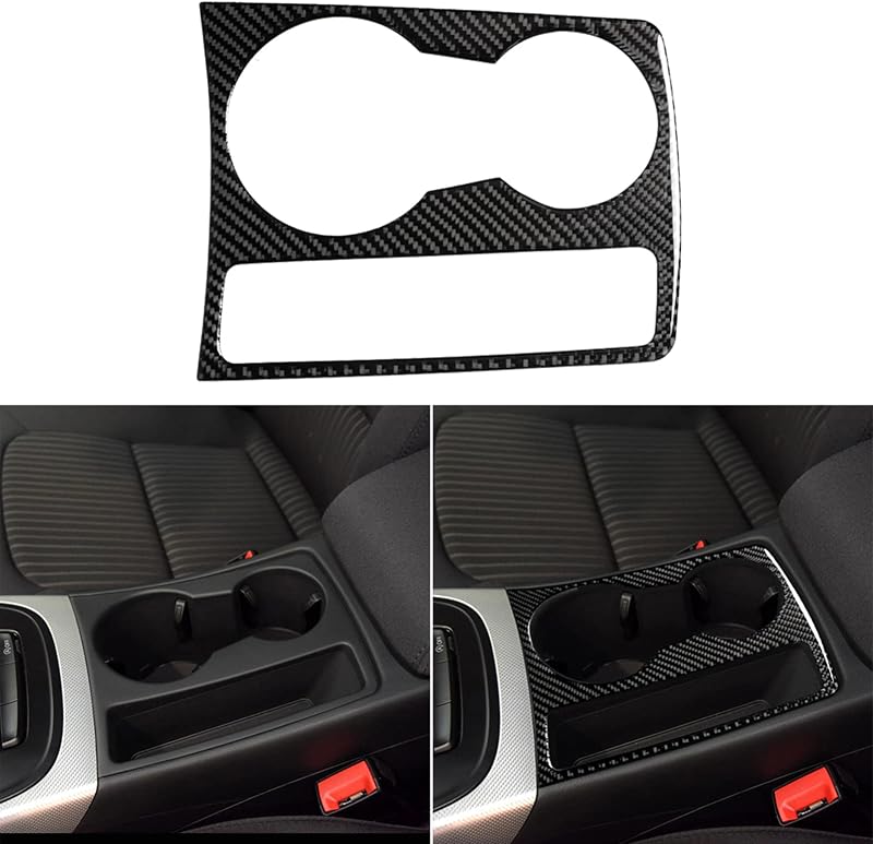 Acabamento em fibra de carbono real para console central Audi A4 B8, S4, A5, S5 e RS5 – 1 unidade