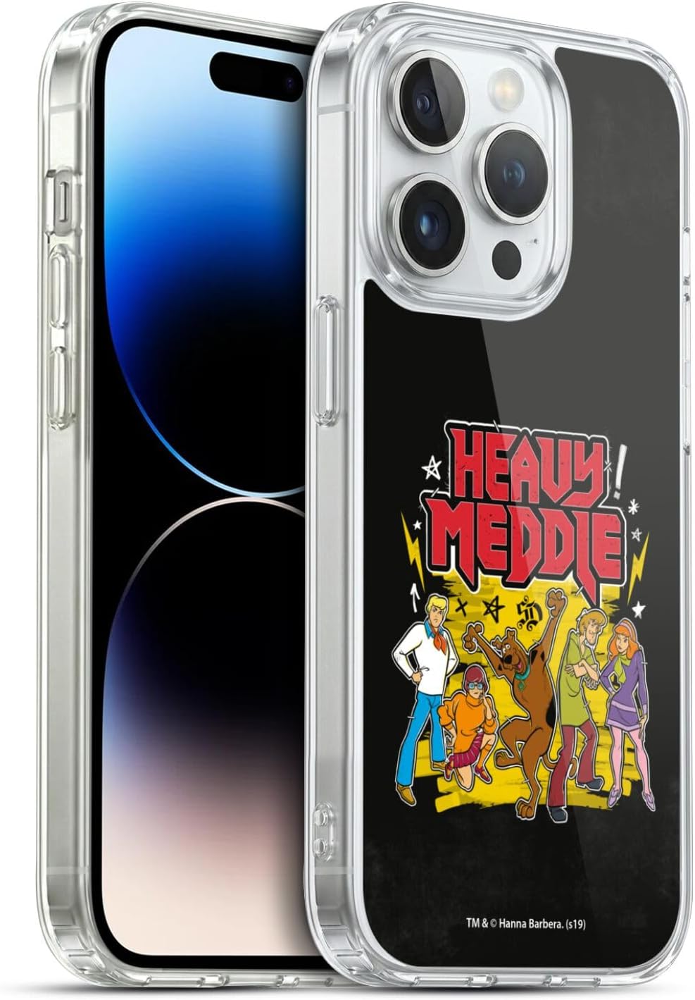 Head Case Designs Officially Licensed Scooby-Doo Tie Dye Mystery Inc. Gel Case [Military Grade Protection] Compatible with Apple iPhone 14 Pro Max and Compatible with MagSafe