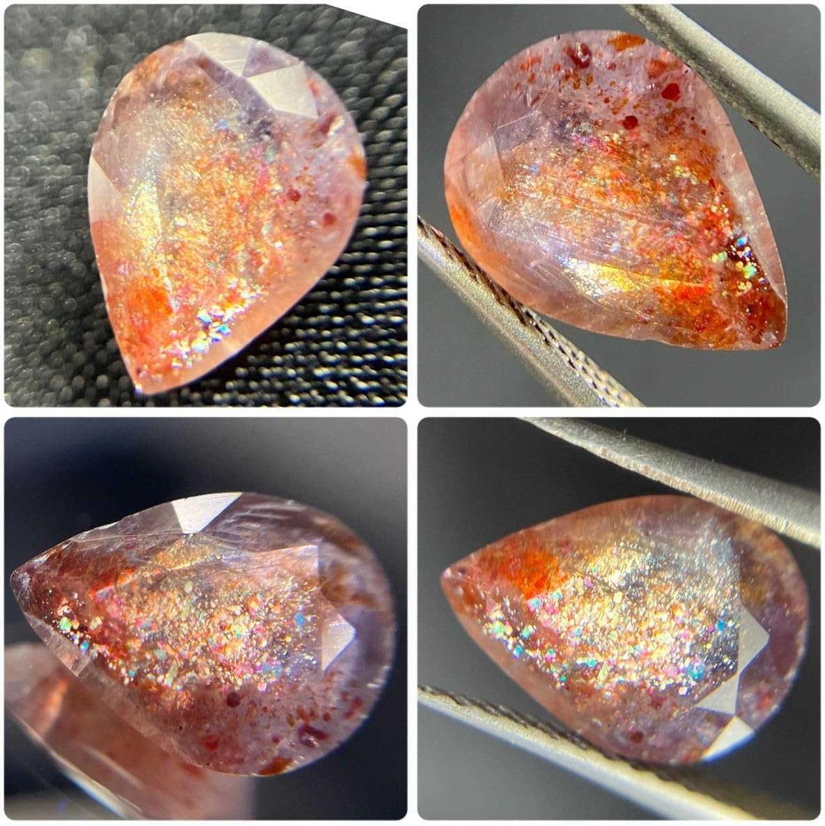 天然石 ブラッドショットアイオライト N231