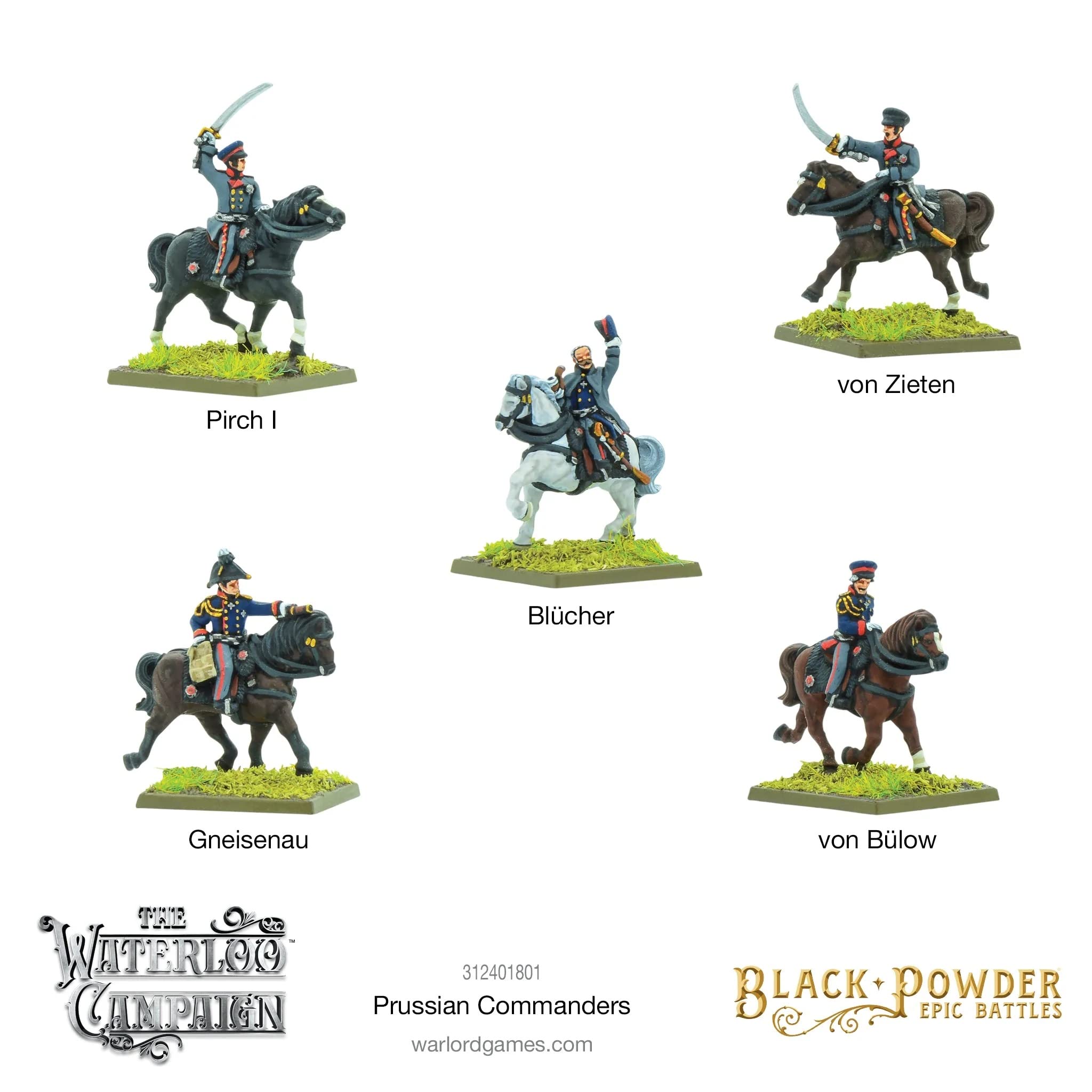 Black Powder Epic Battles: Napoleonic Prussian Commanders WLG 312401801