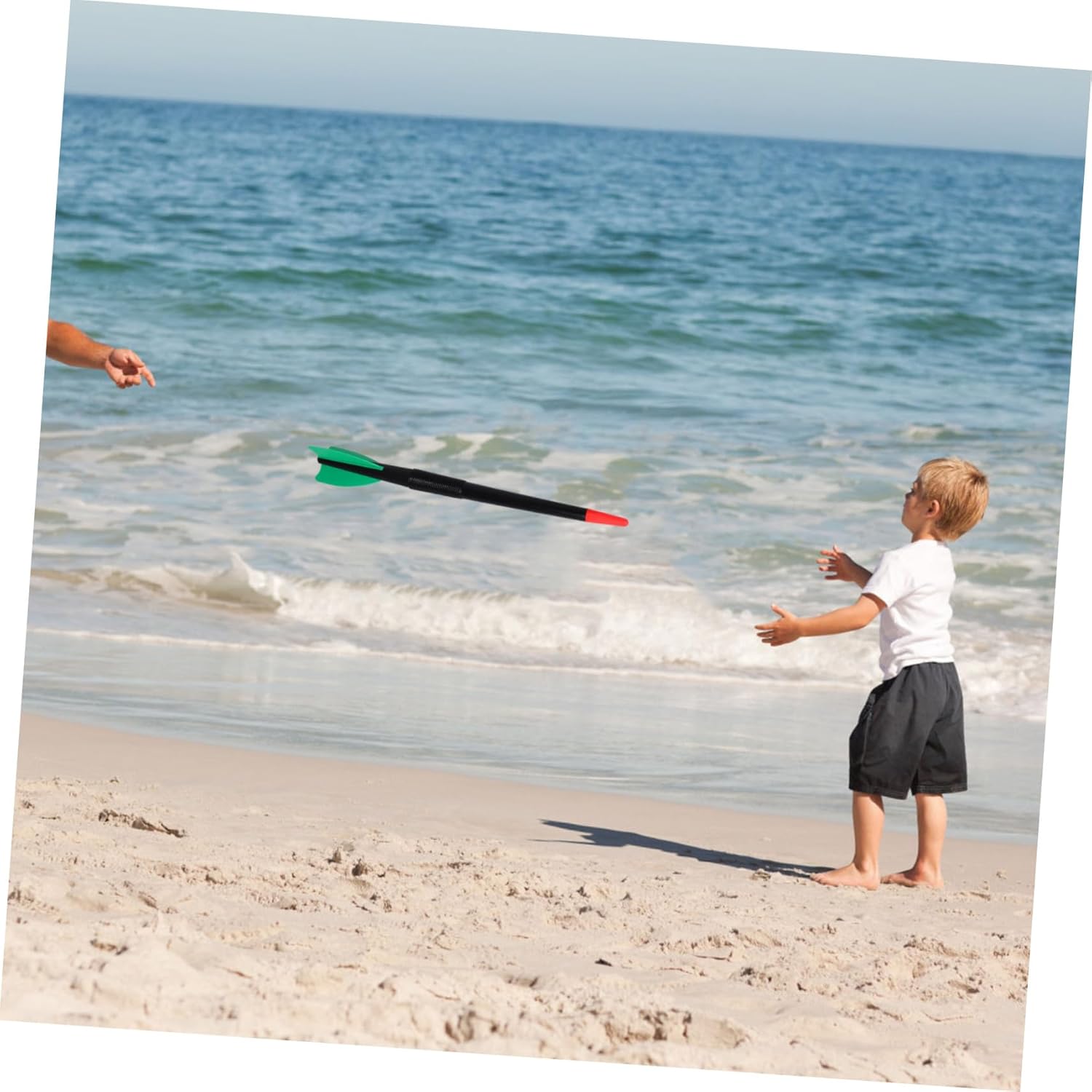 BESTonZON 2pcs Developmental Javelin Soft Plastic Throwing Practice Equipment for Boys and Girls Physical Skills