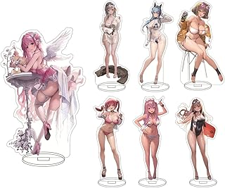 勝利の女神：NIKKE アクリルスタンド ドロシー ヘルム アニス マリアン ネオン ネオンブルーオーシャン 新型 アクスタ アクリルフィギュア ビキニ ビーチモデル 両面透明 台座あり 装飾品 置物 展示用デコレーション ハロウィン プレゼン...
