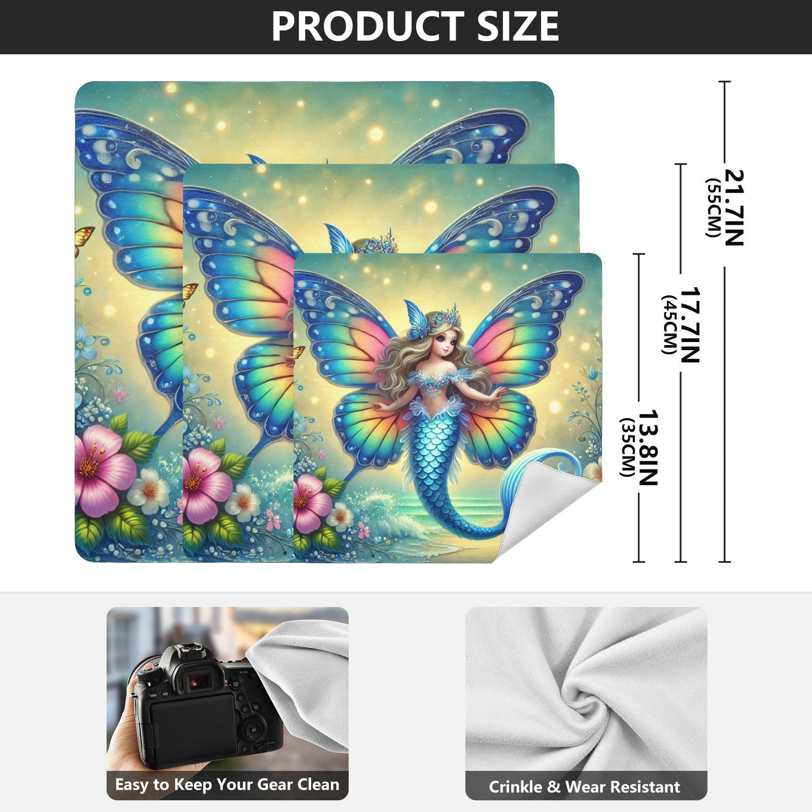 Joko Ivery Fairy Butterfly Self-adhesive Cloth 17.7