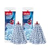 Cabeza De Fregona De Hilo Puro Bentley 12 Oz - Alta Absorción - Zócalo Galvanizado - Para Varios Tipos De Suelo
