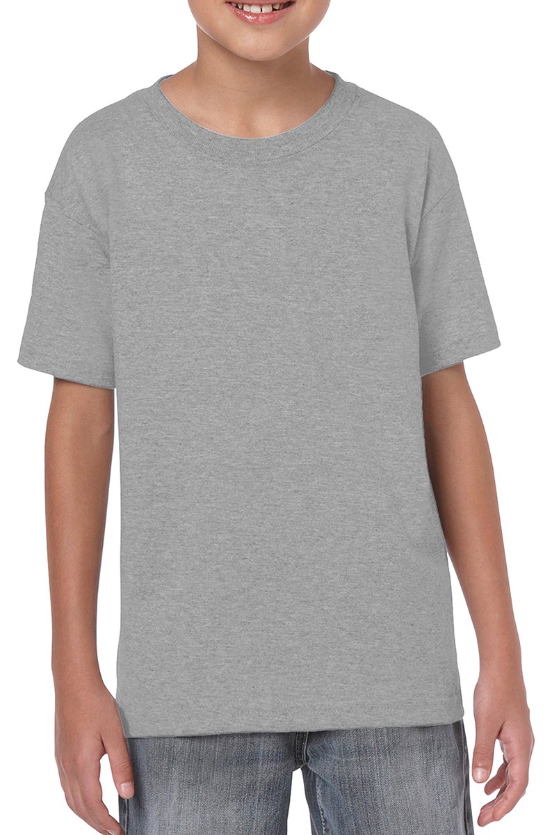 Gildan Unisex Kids Sport Grey (Rs) Childrens Soft Style T-Shirt (Xl) (Sport Grey (Rs))