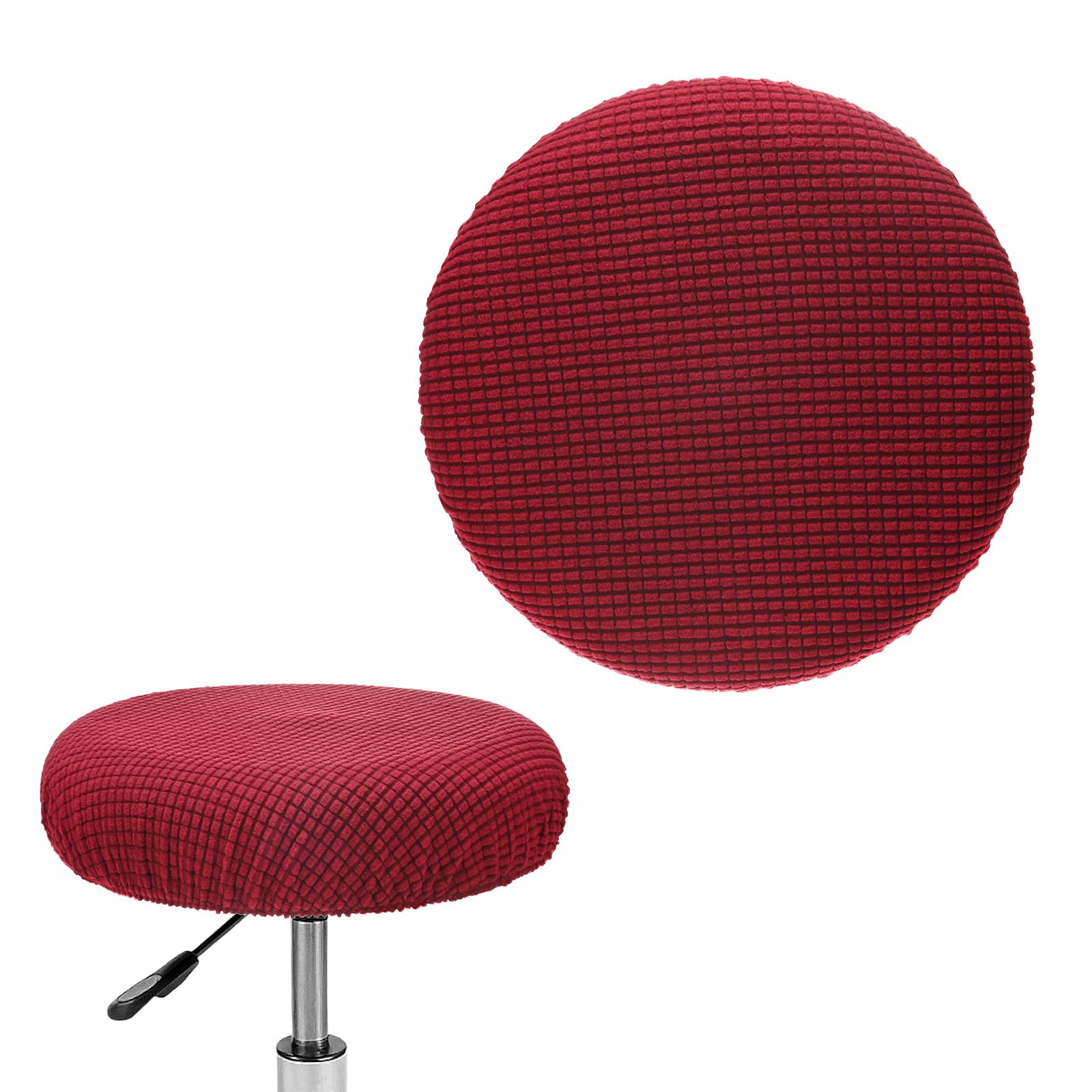 M METERXITY 1-Pack Bar Stool Covers Round