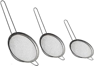 Stainless Steel Strainer, Set of 3 Pieces - Silver84184