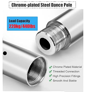 Amazon.co.jp: 家庭用スピニングスタティックポールダンスポール