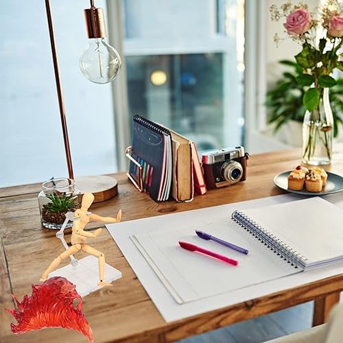 Miniatura 3 de Soporte para figura de acción, estante de exhibición de modelo de figurilla, soporte de exhibición de figura de acción de montaje de bricolaje,