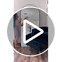 Oversized Full-Body Mirror, 76" x 34" Arched Full-Length Mirror, Black Metal Frame, Floor Mirror for Bedroom, Living/Dressing Room, Gym - Stand/Wall Mounted/Leaning