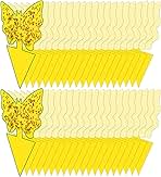 40 Pack Fungus Gnat Traps for House Indoor, Fungus Traps Fruit Fly Traps for Indoors Gnats Sticky Traps for Plants Yellow Sticky Traps for Gnats