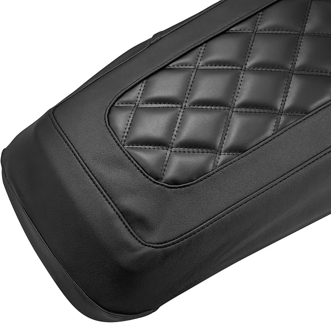 Cubiertas para tapas de alforjas para moto negras miniatura 8