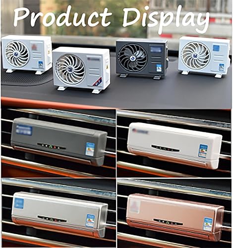 Miniatura 6 de Ambientador para automóvil, salida de aire acondicionado para automóvil, aromaterapia, creativo, forma de aire acondicionado, ambientadores de