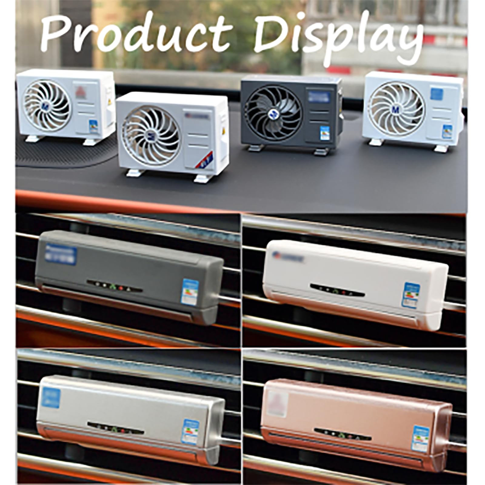 Aromatherapy Car Air Freshener - 2024 Outlet Shape Vent Clips Interior Accessories Decoration Gifts for Men Women — view 6