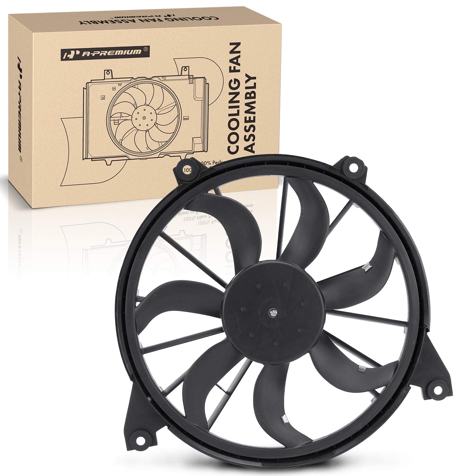 Amazon.com: A-Premium Engine Radiator Cooling Fan Assembly 