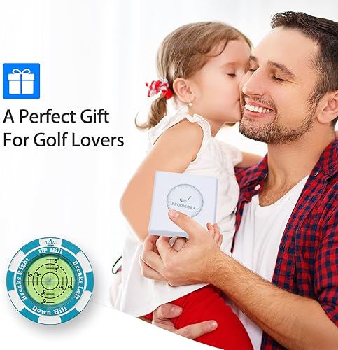 Miniatura 6 de SlopeMaster ProGreen Reader - Marcador de pelota de golf con ayuda de lectura del green de alta precisión, accesorios de golf para hombres y mujeres