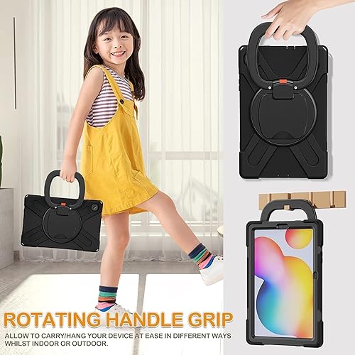 Miniatura 101 de Funda resistente para Galaxy Tab S10 Ultra 2024/S9 Ultra 2023/S8 Ultra 2022, funda híbrida resistente con soporte para bolígrafo S, funda a prueba