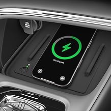 BIBIBO Honda New Vezel RV Series Wireless Charging Mat Bezel RV3/4/5/6 Model Console Tray Silicone Mat Bezel Accessories Custom Parts