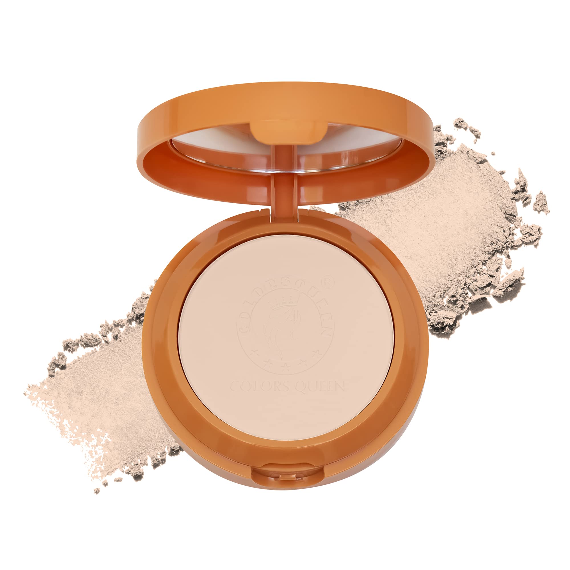 Colors Queen Sun Expert Compact Powder with SPF 60 UVA/UVB PA+++ | UV Protection, Oil Control, Easy to Blend Matte Finish, Long Wearing & Lightweight Compact Powder (02 - Ivory, 15g)-image-23