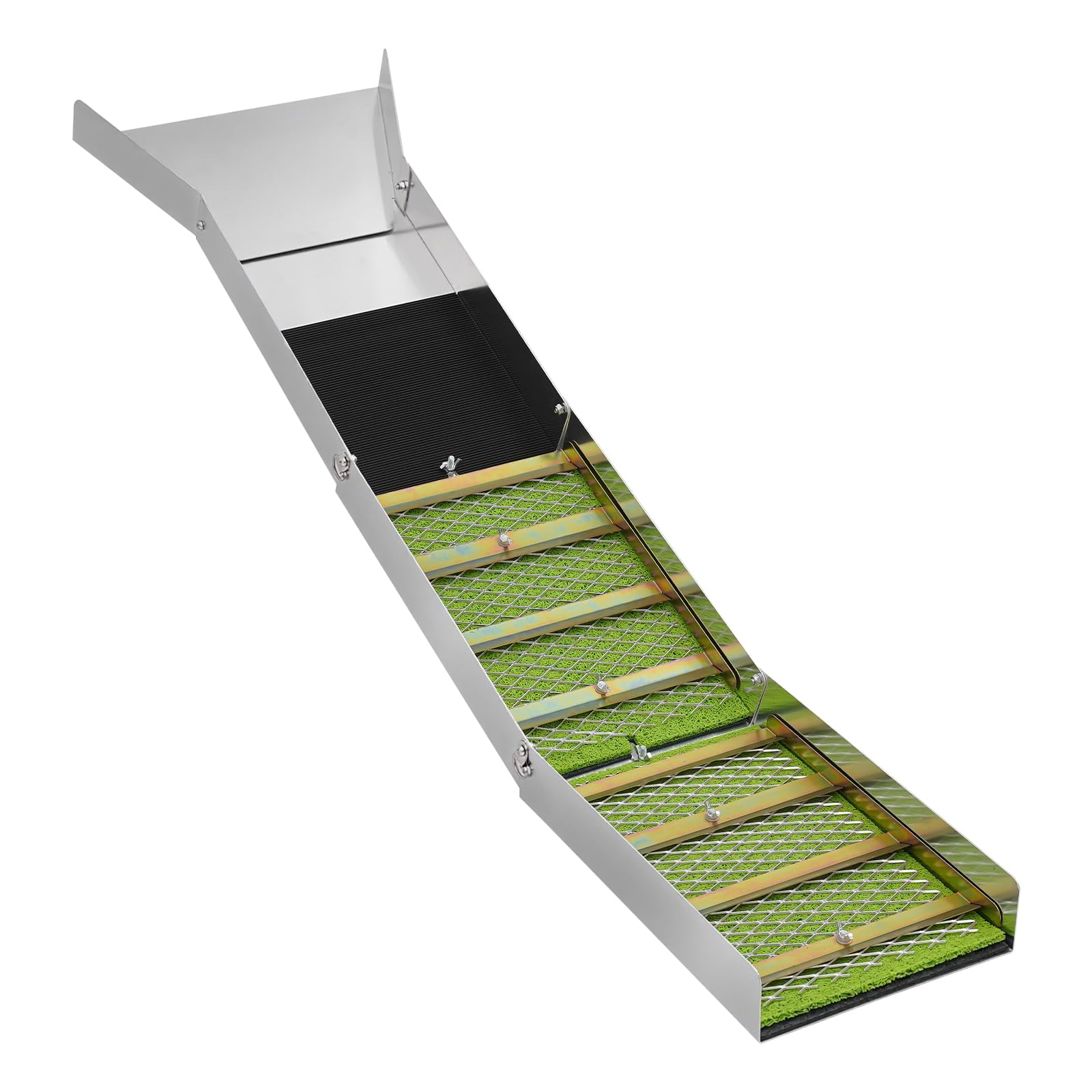 Cuve D'orpaillage Pliable En Alu, Tamis 4 Couches Pour Tri Efficace