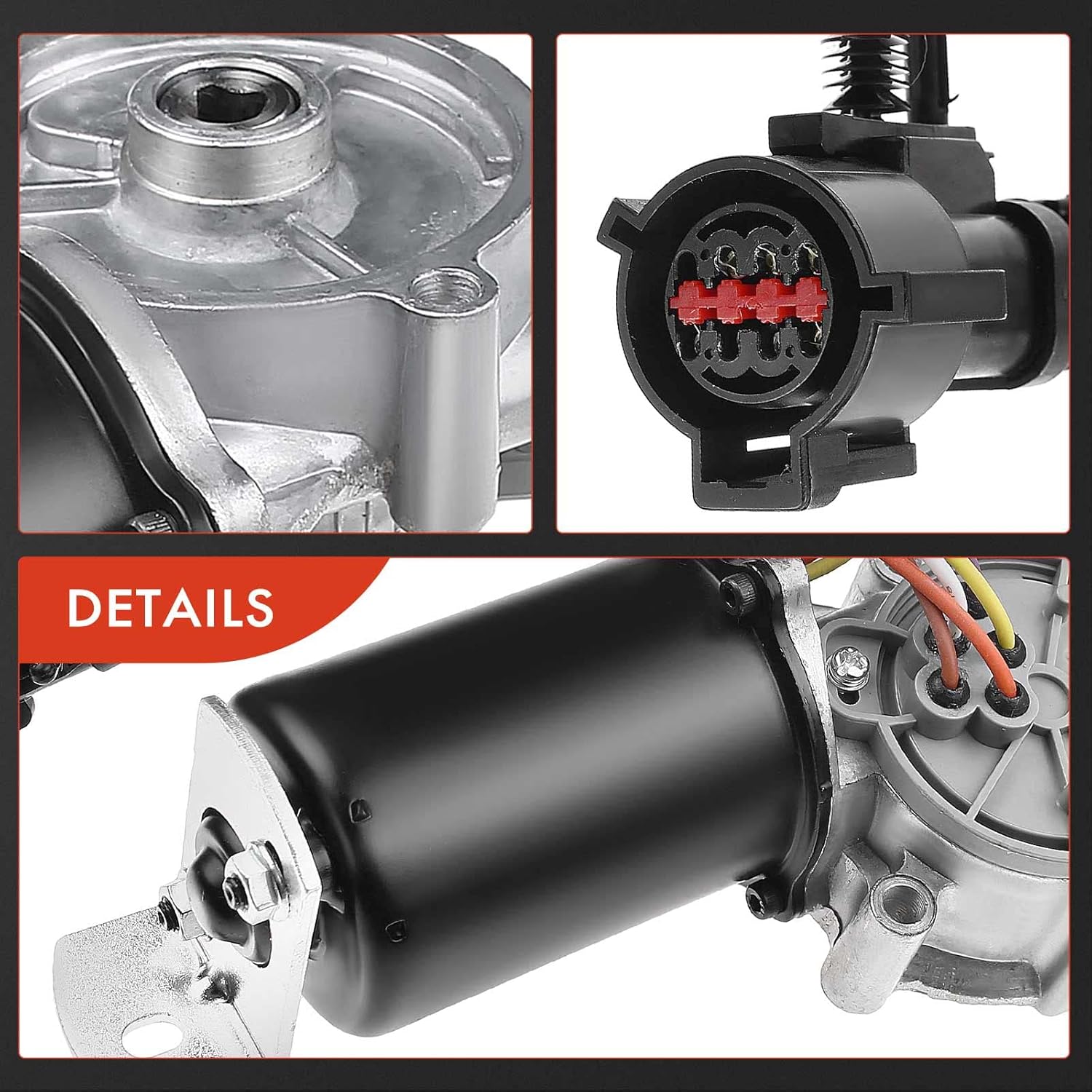 A-Premium Transfer Case Shift Motor Actuator Compatible with Ford and Mazda Vehicles - Ranger 2000-2004, Explorer Sport Trac 2003-2005, B2300, B2500, B3000, B4000, 4WD, Replace OE# 1F2417645A