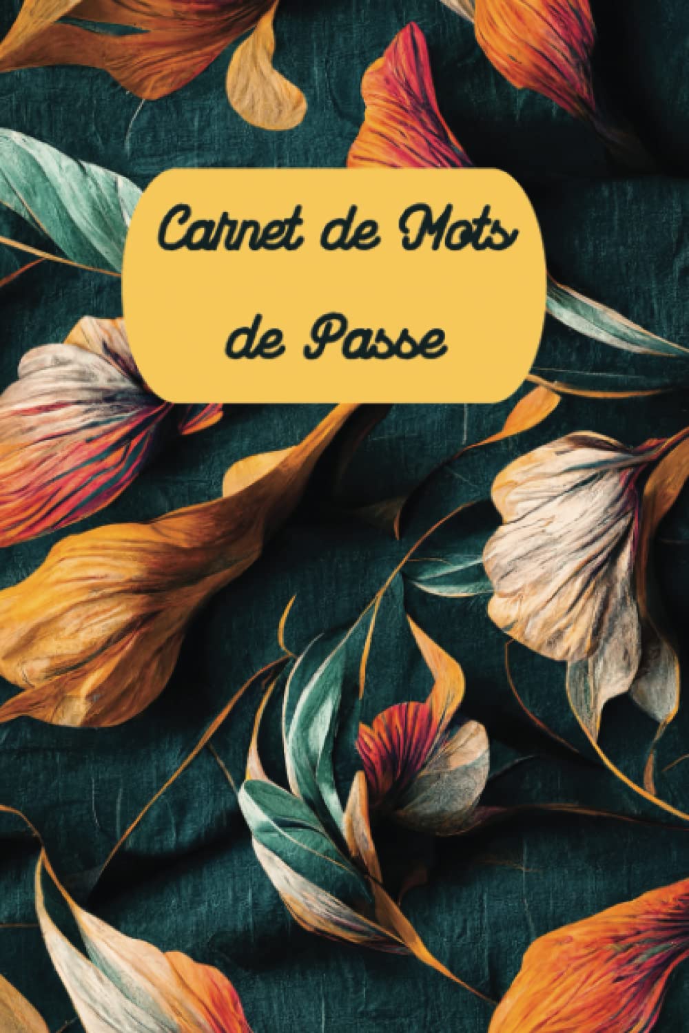 Carnet de Mots de Passe: cahier pratique et élégant, conserver vos clés d'accès en toute sécurité et les retrouver facilement lorsque vous en avez besoin