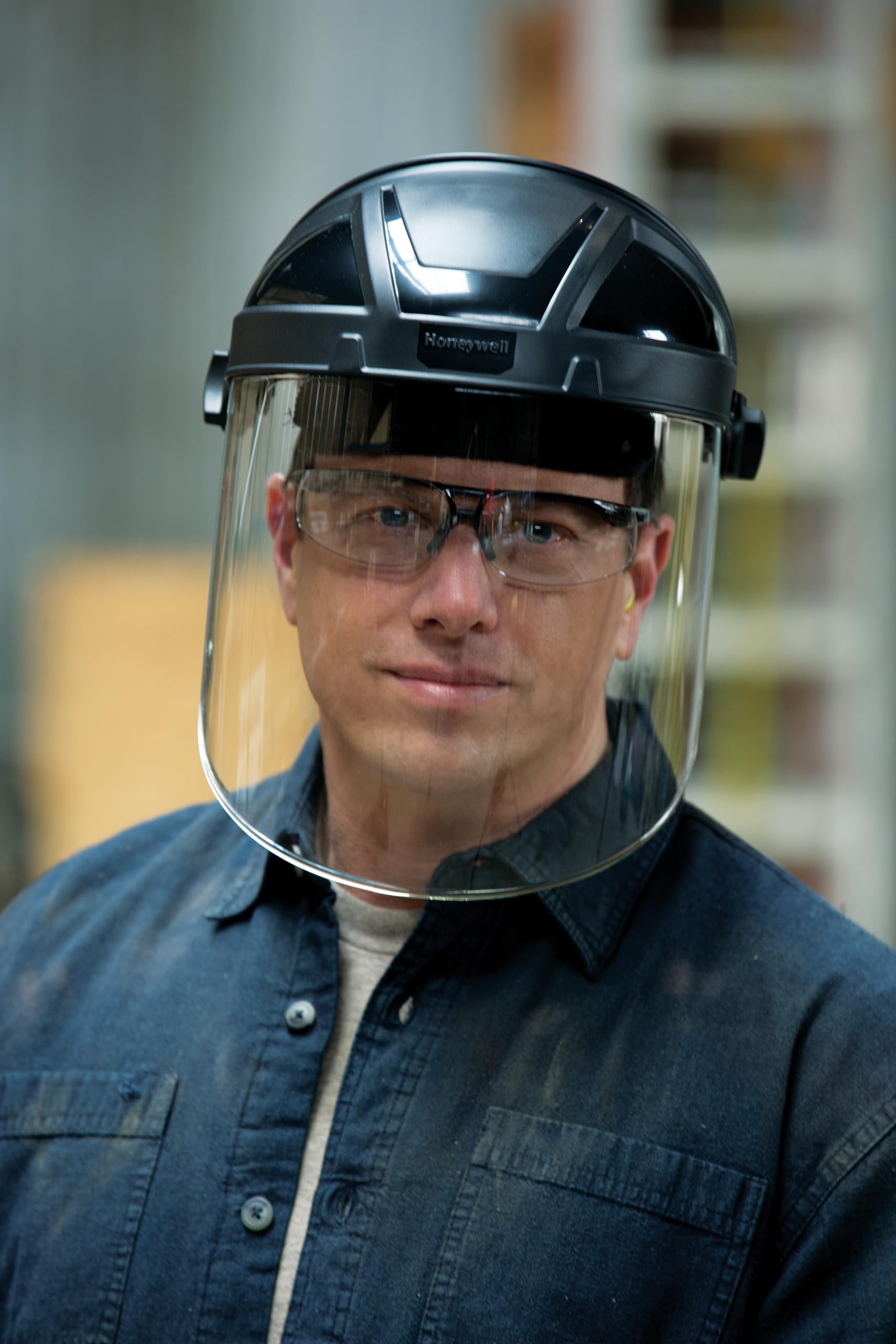 Honeywell Casque pour l'Écran Facial Turboshield avec Bandeau Démontable, Lavable et Perméable à l'Air, Doté d'une Coiffe Matelassée, 1031740